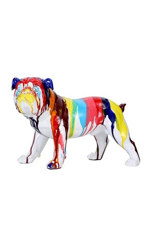 Статуетка собаки Kayoom Bulldog 21-J Різнокольорова 26 см