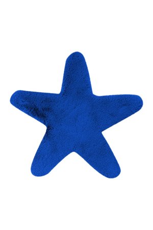 Килим у формі морської зірки Lovely Kids 1025-Star Синій