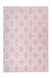 Ковёр ручной работы с мягким ворсом в стиле модерн Monroe 300 Розовый 80 х 150