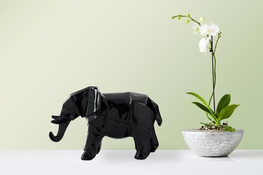 Декоративная фигурка слона Elephant 120 Черный