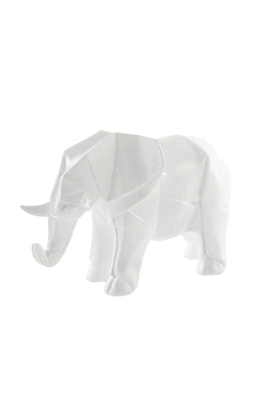 Декоративная фигурка слона Elephant 120 Белый
