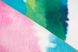 Безворсовой ковер с яркими акварельными полосами Galaxy 500 Белый / Разноцветный