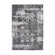 Елегантний килим з коротким ворсом та ефектним візерунком Saphira 400 сірий 160смх 230см