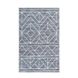 Елегантний килим із плоским ворсом з принтом Maya 200 антрацит 160см х230см