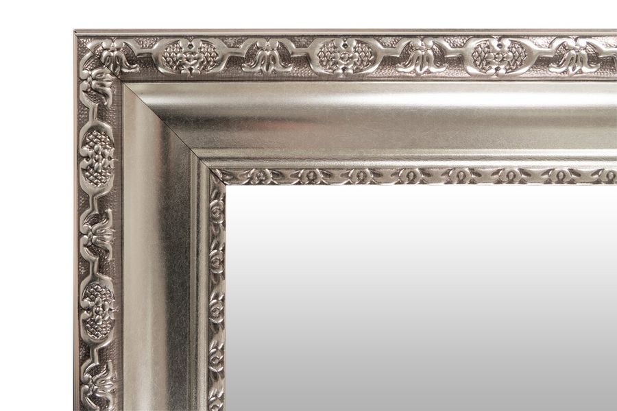 Настенное зеркало Kayoom Sirius 125 Серебристо-серый Kayoom - в дом или квартиру. Фото, картинка, пример в интерьере