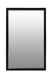 Настенное зеркало Cliff 125 Черный / Серебристый Kayoom - недорогой пример интерьера в доме или квартире