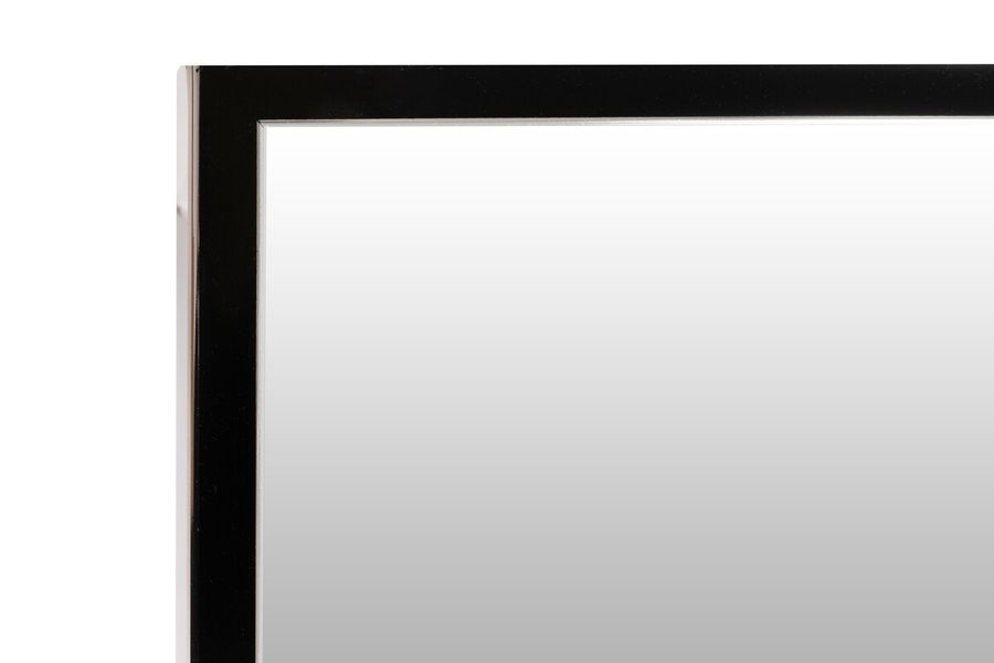 Настенное зеркало Cliff 125 Черный / Серебристый, чорний/сріблястий