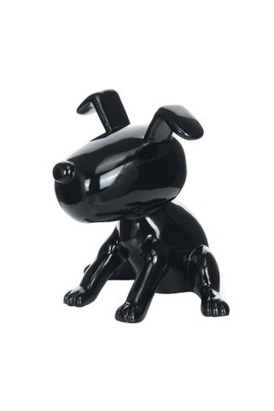 Фигурка собачки Beagle II 21-J чёрного цвета