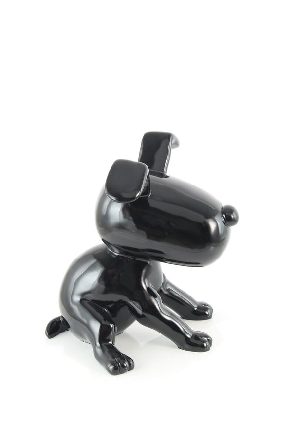 Фигурка собачки Beagle II 21-J чёрного цвета