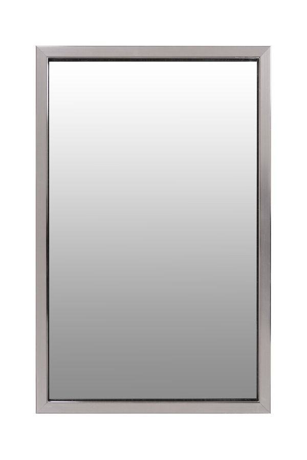 Настенное зеркало Kayoom Cliff 125 Серебристый/Черный Kayoom - в дом или квартиру. Фото, картинка, пример в интерьере