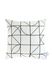 Декоративная подушка Kayoom Kennedy 125 Белый/Черный 45 х 45