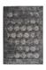 Коротковорсный ковёр в стиле винтаж Baroque 700 Антрацит/Серый