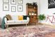 Плетеный ковёр в стиле винтаж Indiana 400 Разноцветный / Терракотовый