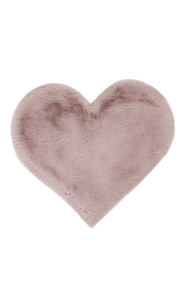Ковёр в форме сердечка Lovely Kids 1225-Heart Розовый