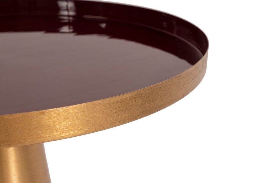 Приставной стол Morrison 525, золотий/коричневий