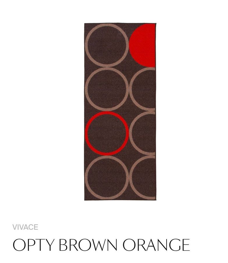 OPTY коричневий; помаранчевий