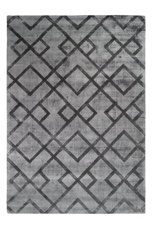 Коротковорсовый ковёр в стиле Ретро Luxury 310 Тёмно-серый/Антрацит 200 х 290