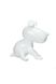 Фігурка собачки Beagle II 21-J Білого кольору