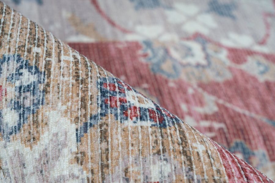 Плетеный ковёр в стиле винтаж Indiana 500 Multi Разноцветный