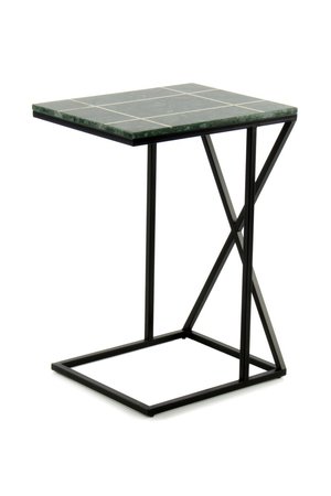 Приставной стол Louis 125 в стиле лофт Зеленый / Черный Kayoom - в дом или квартиру. Фото, картинка, пример в интерьере