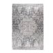 Винтажный нескользящий ковер с плоским ворсом Rhodin 925 серый 160см х 230см