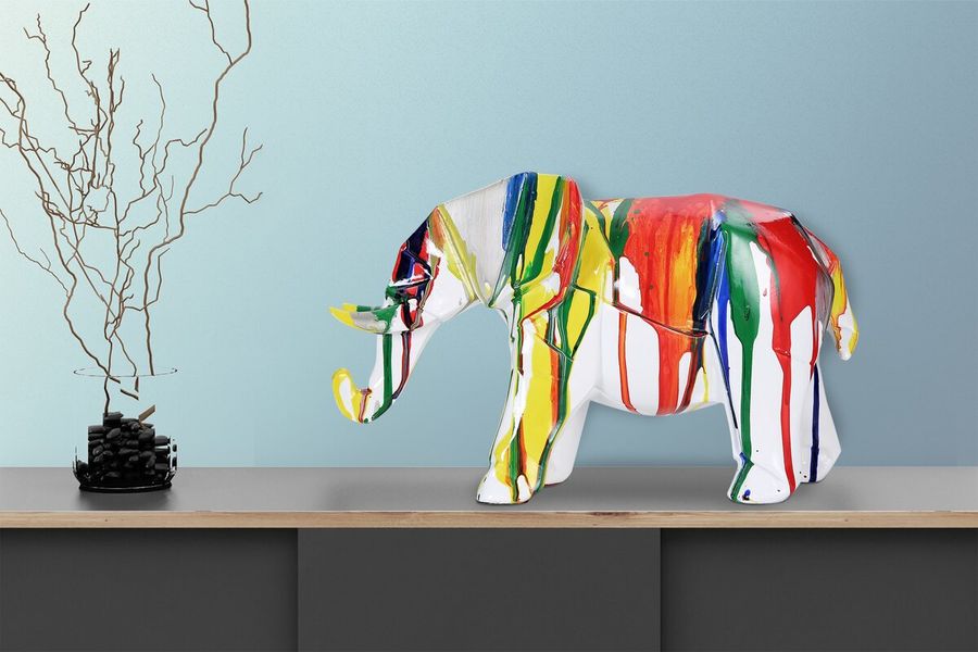 Декоративная фигурка слона Elephant 120 Разноцветная