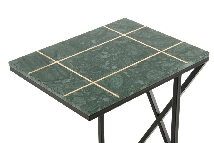 Приставний стіл Kayoom Louis 125 Зелений/Чорний
