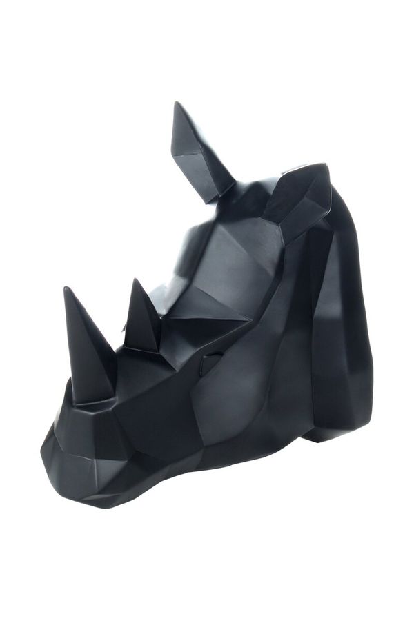 Настінний декор Kayoom Rhino 110 Носоріг Чорний 29,5 см