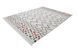 Длинноворсовый ковёр с графическим узором Agadir 410 Чёрно-белый/Многоцвет 160 х 230