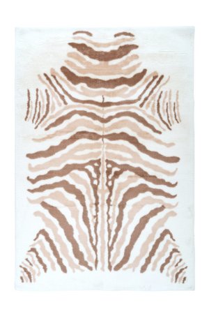 Мягкий ковёр ручной работы Rabbit Animal 400 Белый/Бежевый/Слоновая кость, 120 x 160 см