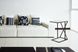 Приставной стол Louis 125 в стиле лофт Белый / Черный Kayoom - недорогой пример интерьера в доме или квартире