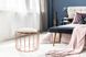 Стол - пуф трансформер Comfortable 110 Бежевый / Розовое золото Kayoom - недорогой пример интерьера в доме или квартире