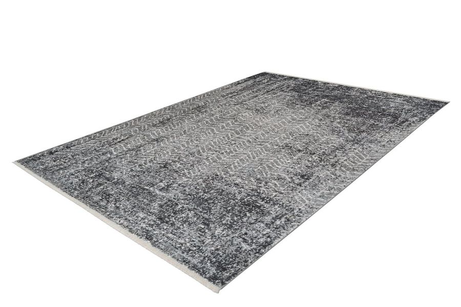 Коротковорсний килим у стилі вінтаж Baroque 900 Сірий/Антрацит 120 х 170