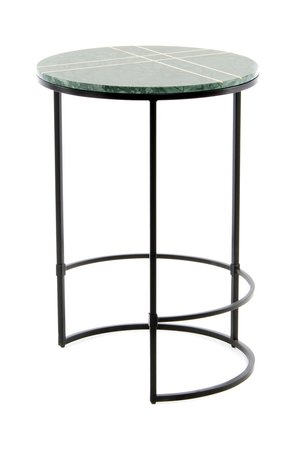 Приставной стол Louis 225 в стиле лофт Зеленый / Черный Kayoom - в дом или квартиру. Фото, картинка, пример в интерьере