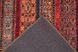 Тонкий ворсистый ковёр с печатным узором Faye 425 Разноцветный/Красный 150 х 230