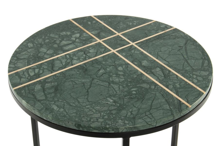 Приставний стіл Kayoom Louis 225 Зелений/Чорний