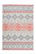 Коротковорсний килим в етно-стилі Ethnie 200 Сірий/Абрикосовий 160 х 230