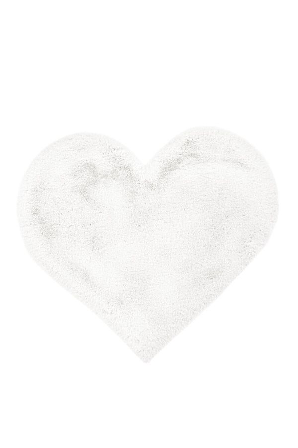 Ковёр в форме сердечка Lovely Kids 1225-Heart Белый