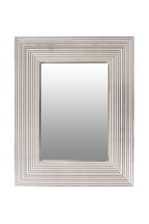 Настенное зеркало Harper 125 Белый / Серебристый Kayoom - в дом или квартиру. Фото, картинка, пример в интерьере
