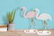 Декоративная фигурка фламинго Flamingo 110 белого цвета