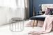 Стол - пуф трансформер Comfortable 110 Серый / Серебро Kayoom - недорогой пример интерьера в доме или квартире