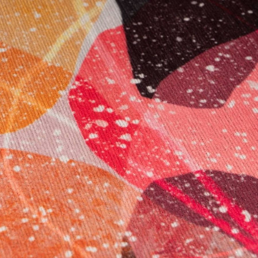 Ретро-ковер в винтажном стиле с принтом Picassa 100 разноцветный 160 х 230