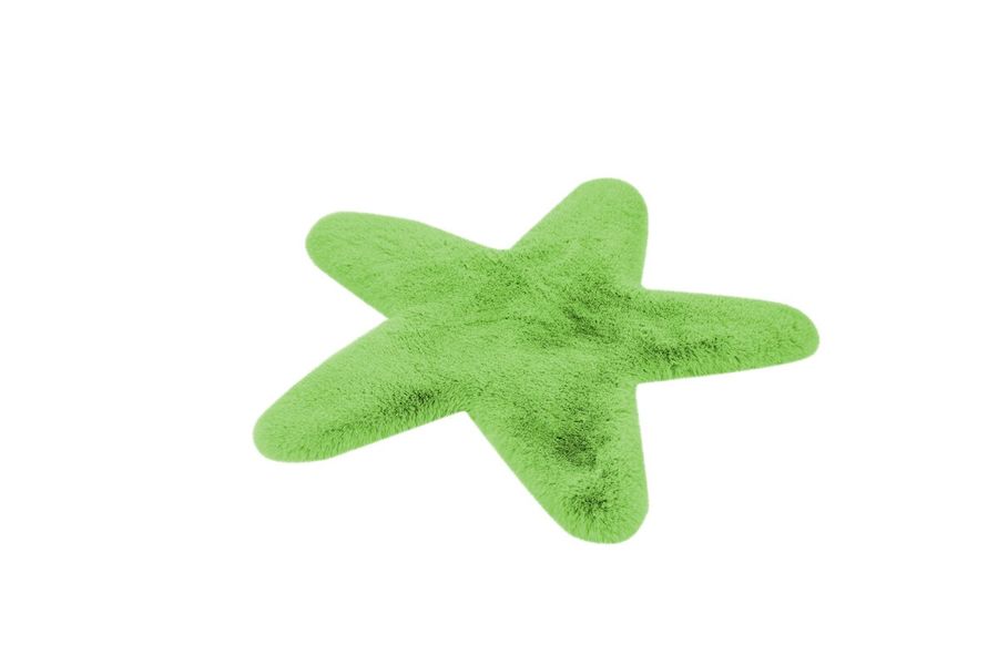 Ковёр в форме морской звезды Lovely Kids 1025-Star Зелёный
