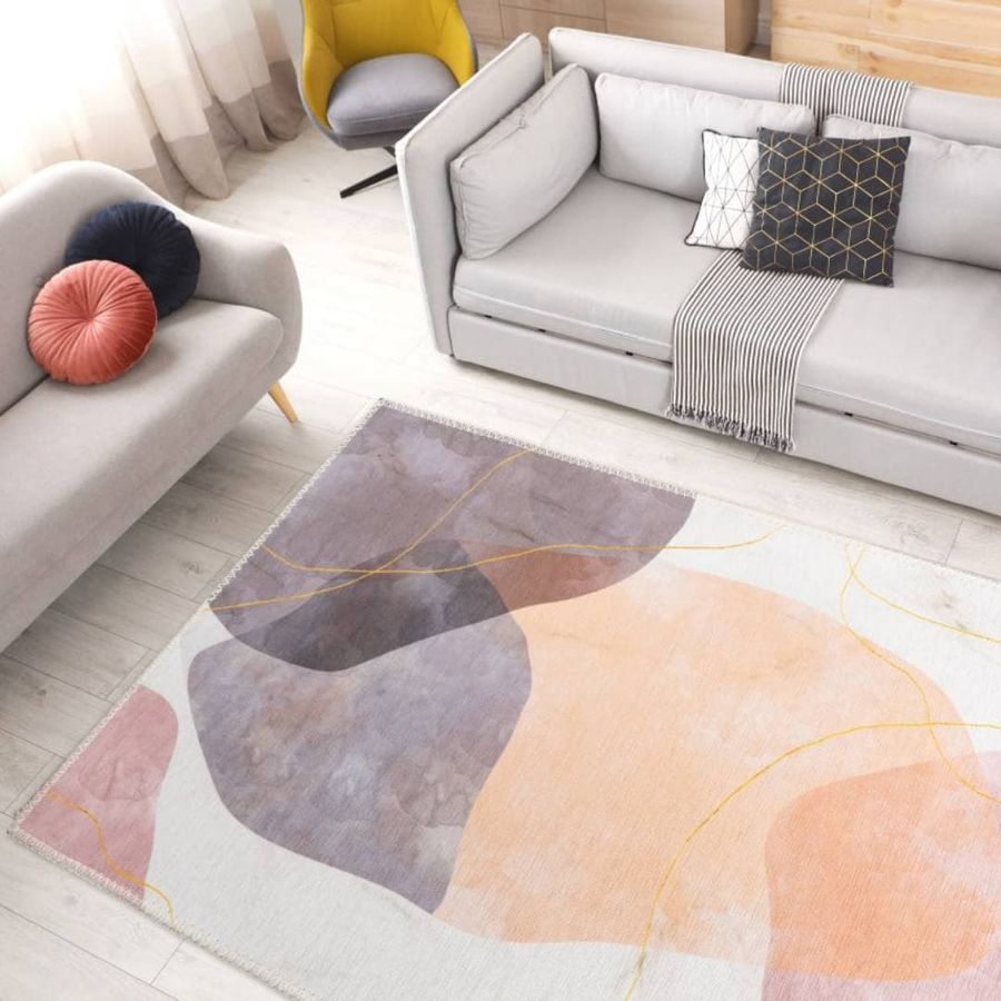 Ретро-килим у вінтажному стилі в принті Picassa 300 різнокольоровий 160 х 230