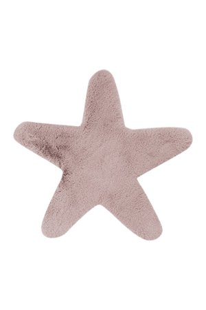 Ковёр в форме морской звезды Lovely Kids 1025-Star Розовый