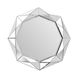 Зеркало восьмиугольное Herakles 1010 Серебристый Kayoom - недорогой пример интерьера в доме или квартире