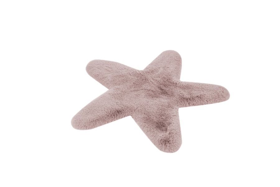 Ковёр в форме морской звезды Lovely Kids 1025-Star Розовый
