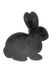 Ковёр в форме кролика Lovely Kids 725-Rabbit Антрацит