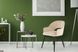 Бархатный стул-кресло Joris 110 Шампань/Бежевый/Пудра Kayoom - недорогой пример интерьера в доме или квартире