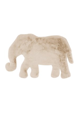Ковёр в форме слона Lovely Kids 125-Elephant Кремовый